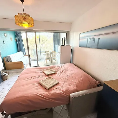Grande Motte Quartier Couchant - Parking - Balcon- Piscine - 300m * ラ・グランド・モット
