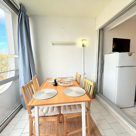 Grande Motte Quartier Couchant - Parking - Balcon- Piscine - 300m ラ・グランド・モット