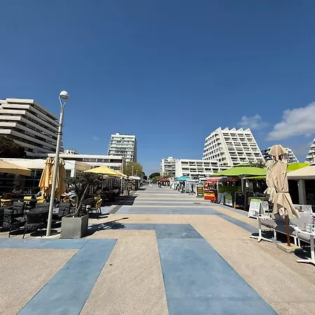 Grande Motte Quartier Couchant - Parking - Balcon- Piscine - 300m アパート ラ・グランド・モット