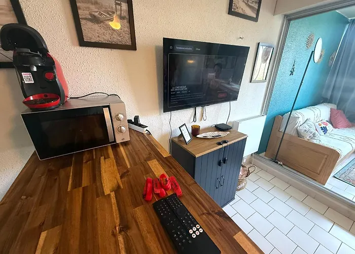 Grande Motte Quartier Couchant - Parking - Balcon- Piscine - 300m